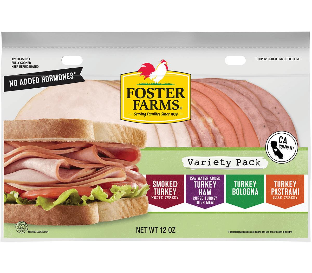 Turkey Deli Meat Variety Pack - 12 oz Pack