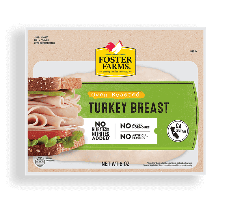 Oven Roasted Turkey Breast Deli Meat - 8 oz Pack