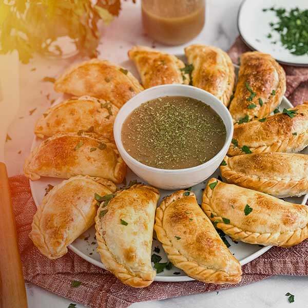 Thanksgiving Leftover Turkey Empanadas