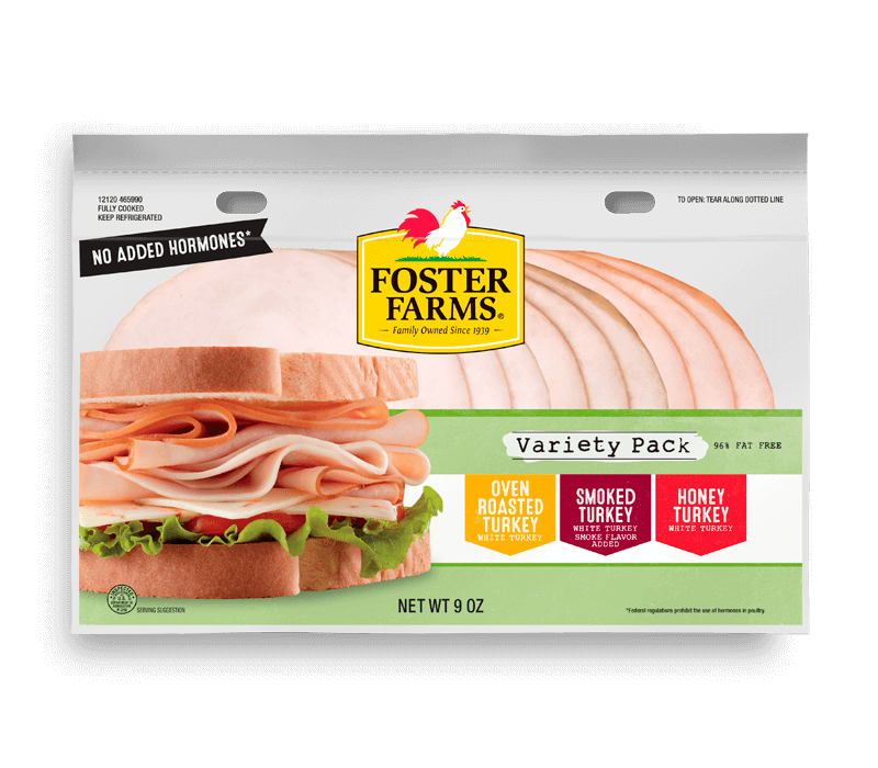 Turkey Breast Variety Pack Deli Meat - 9 oz.