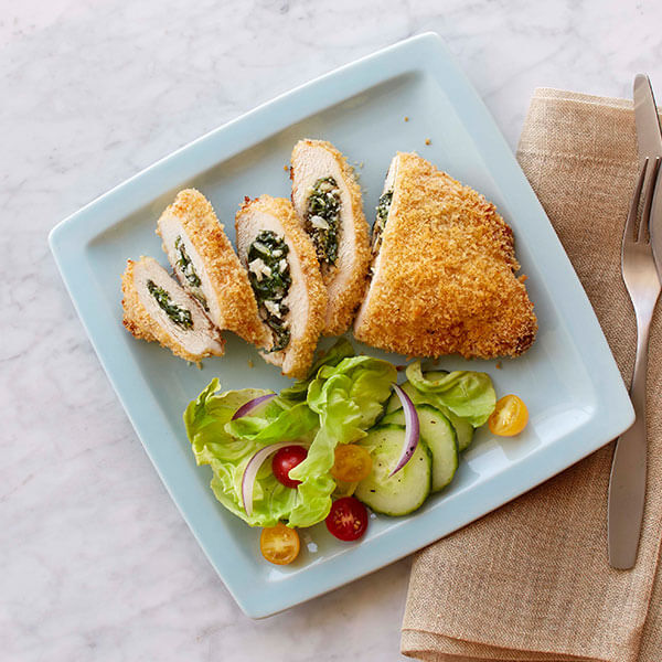 Spinach Stuffed Chicken Breasts