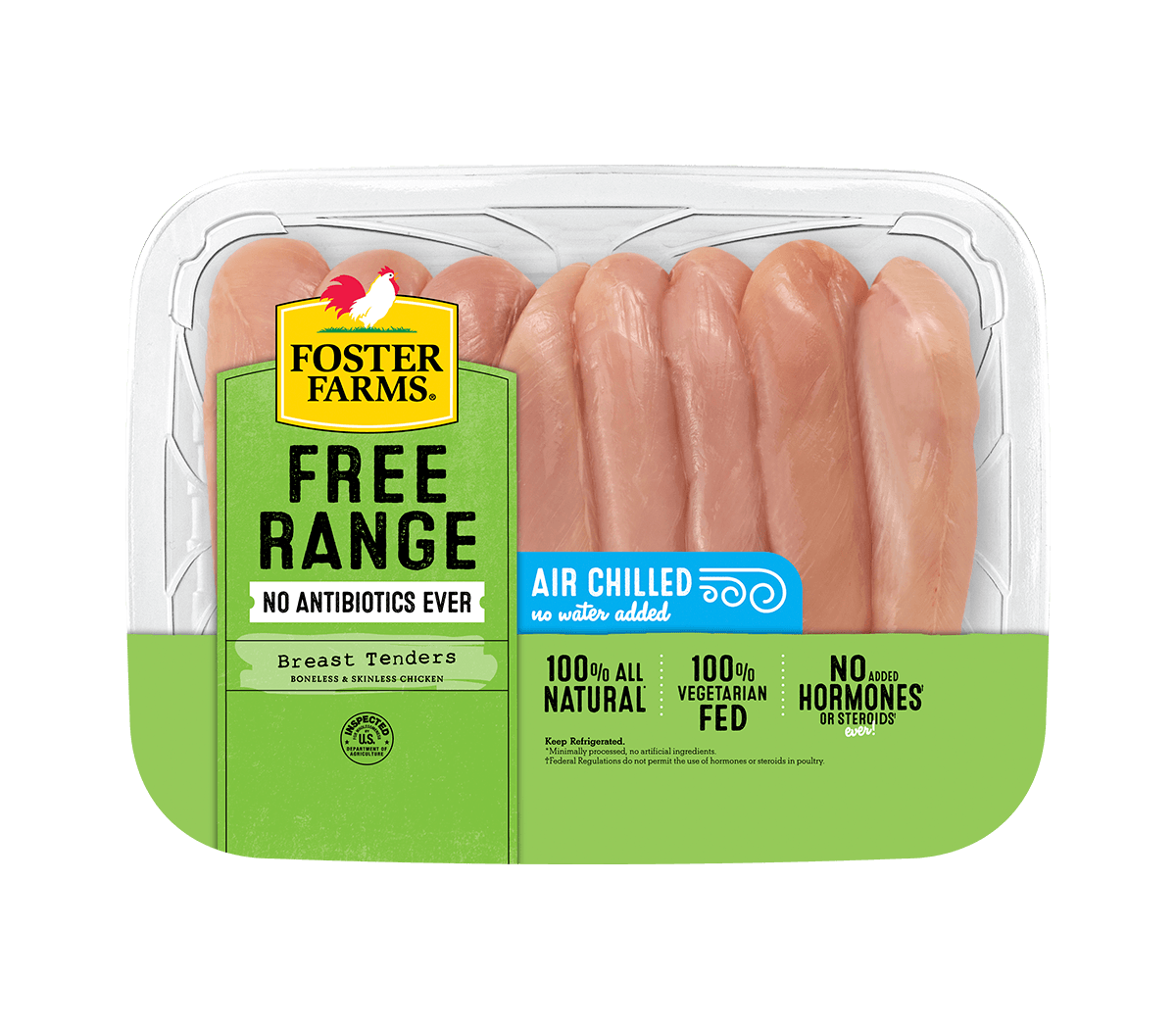 Free Range Boneless Skinless Chicken Breast Tenders