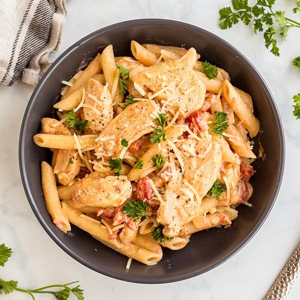 Creamy Cajun Chicken Pasta