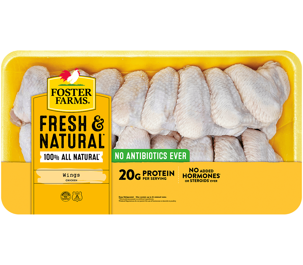 Fresh & Natural Chicken Wings Family Pack