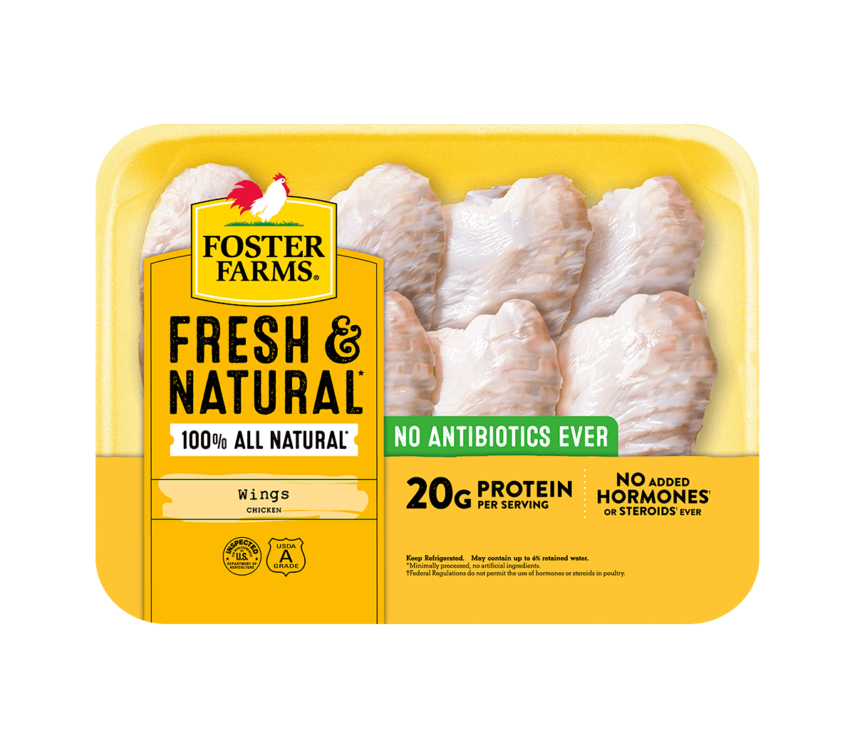 Fresh & Natural Chicken Wings