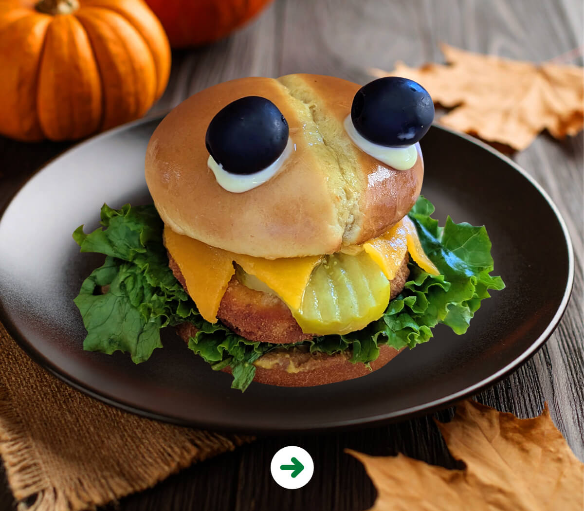 専用＊Halloween＆Autumn＊パンプキン　フェイクスワッグ Spooky Halloween Treats - Foster Farms