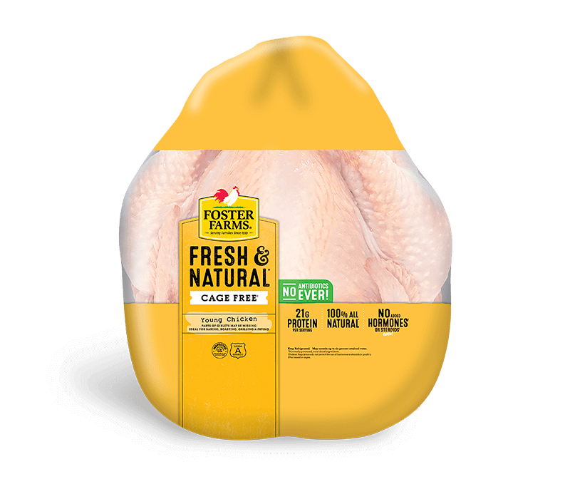 Fresh & Natural Young Whole Chicken