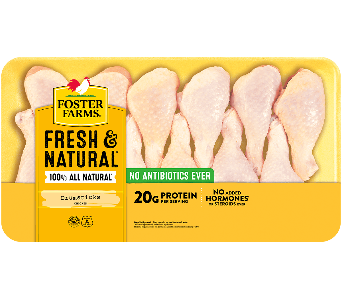 Fresh & Natural Chicken Drumsticks Family Pack
