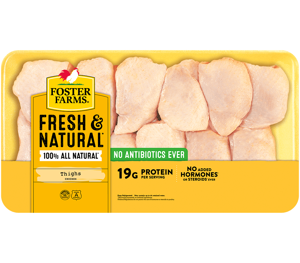 Fresh & Natural Chicken Thighs Family Pack