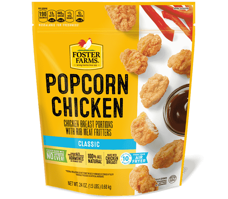 Popcorn Chicken, Frozen - 24 oz