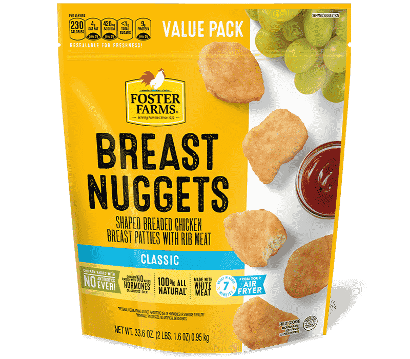 Chicken Nuggets, Frozen - 33.6 oz