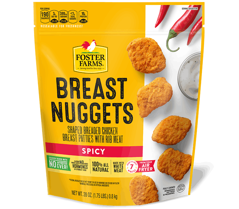 Spicy Chicken Nuggets, Frozen - 28 oz