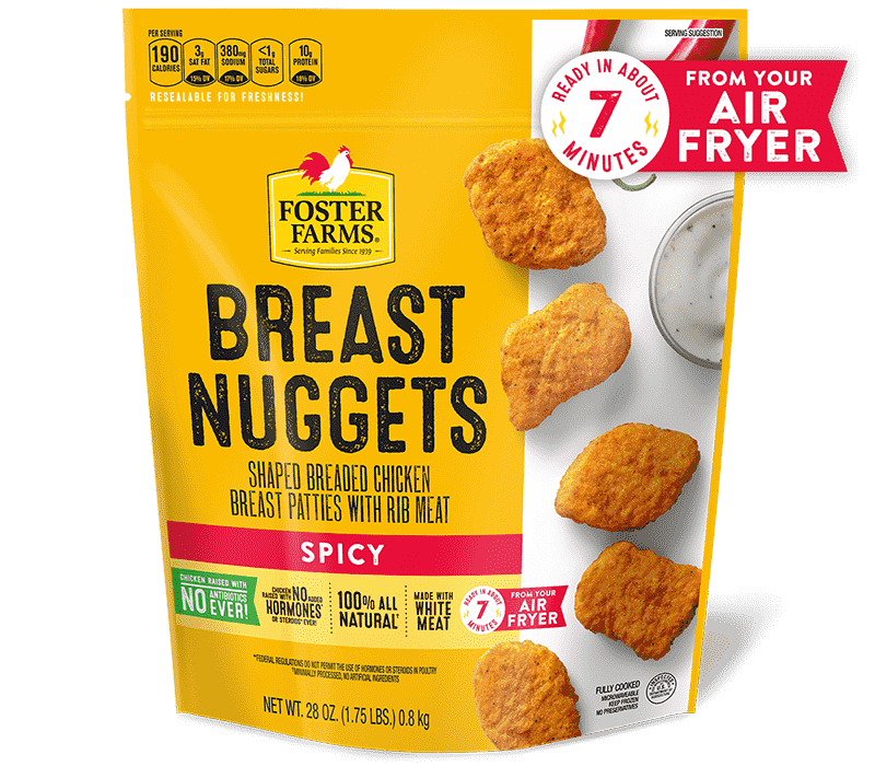 Spicy Chicken Nuggets, Frozen - 28 oz
