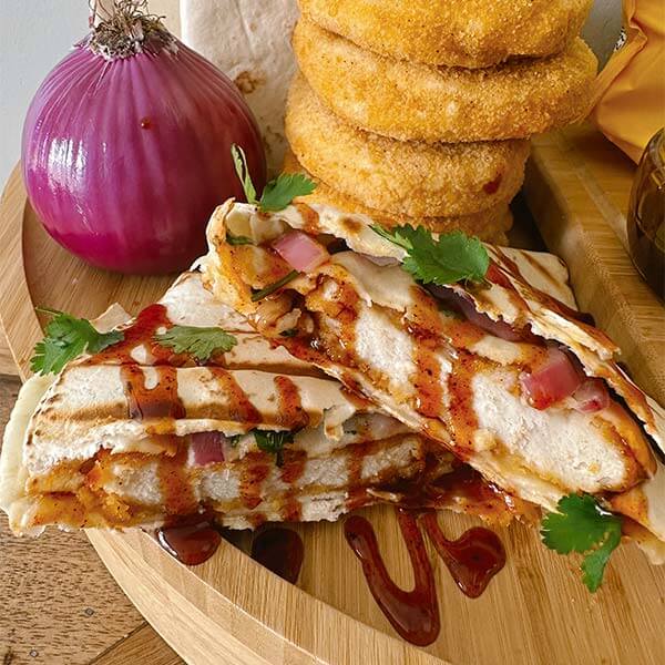 BBQ Chicken Wraps