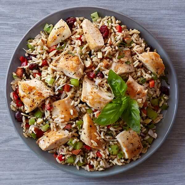 Brown Rice Chicken Salad