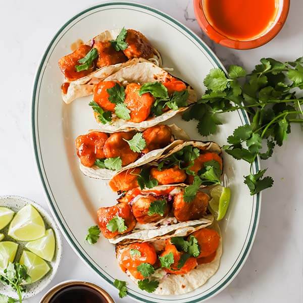 Chicken Nugget Tacos