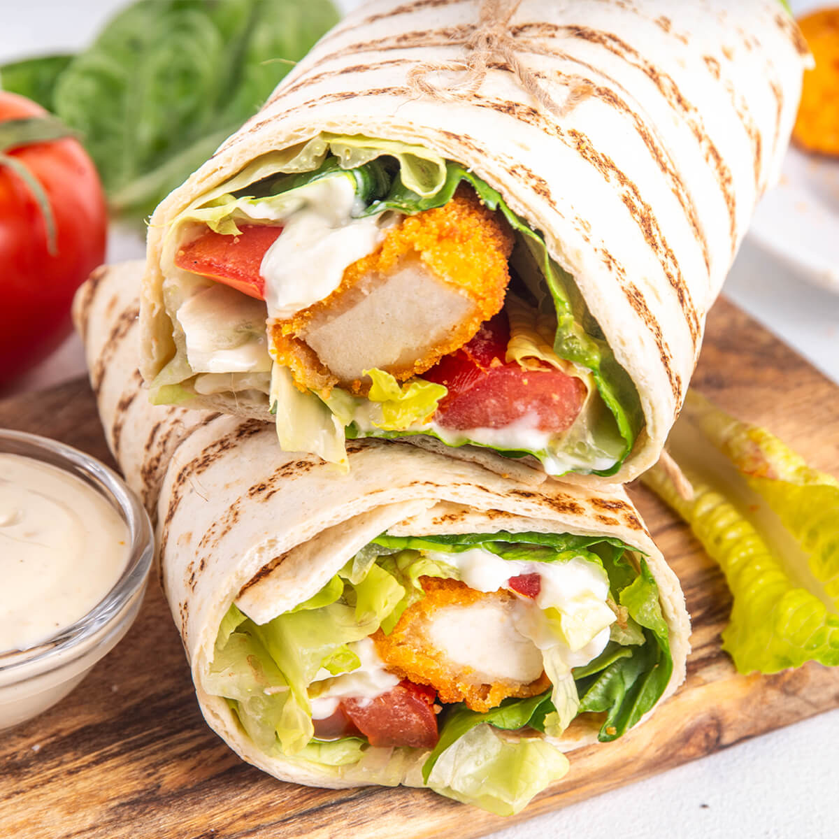 Chicken Nugget Wraps