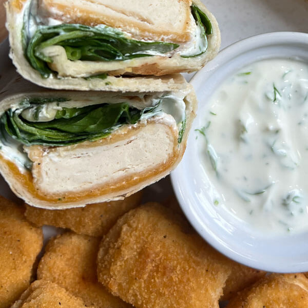 Chicken Nugget Wraps