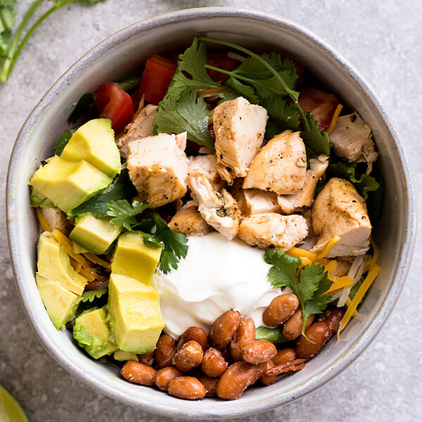 Chili Lime Grilled Chicken Bowls
