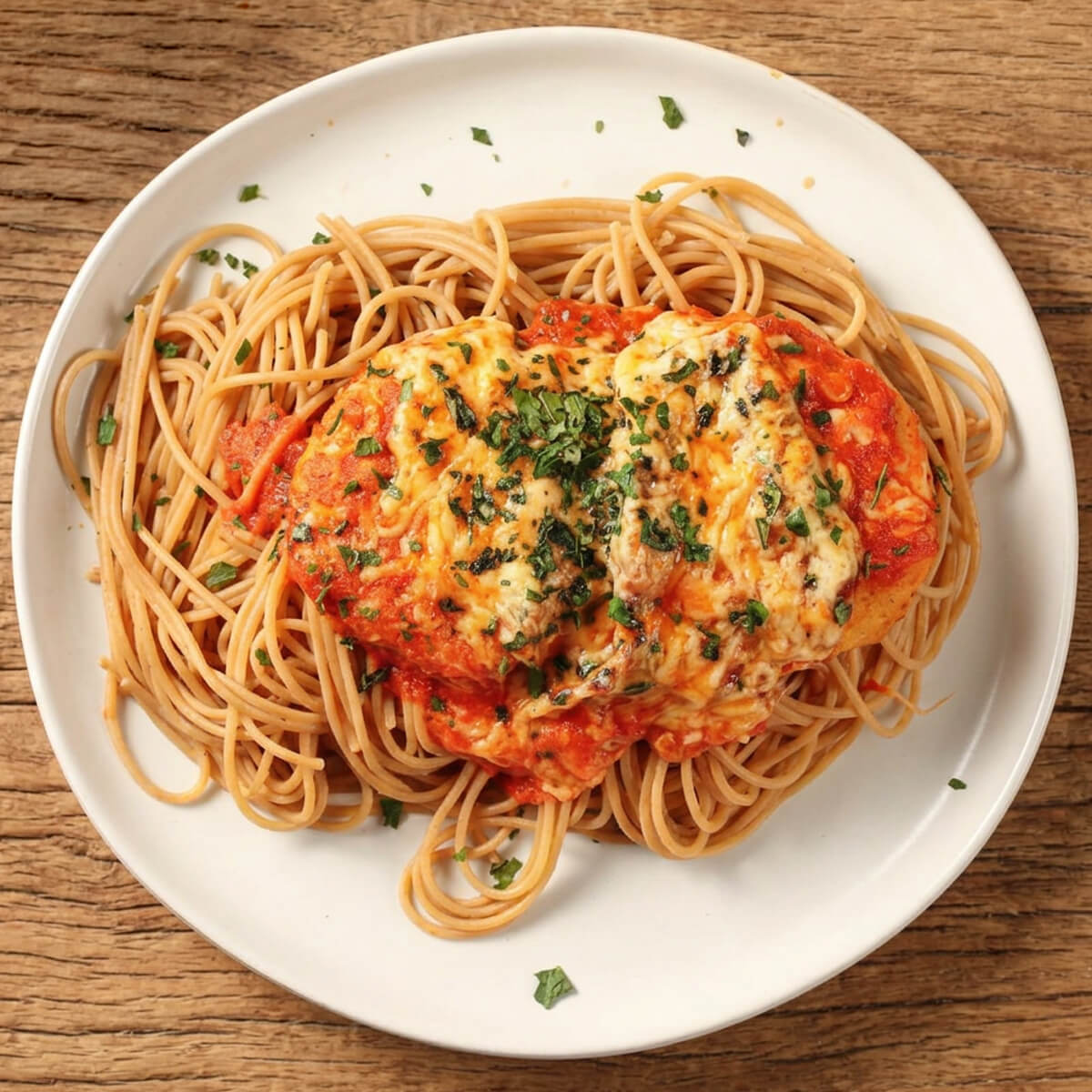 Easy Cheesy Chicken Parmesan