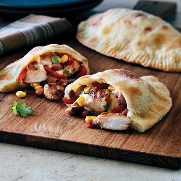 Chicken Fajita Calzones