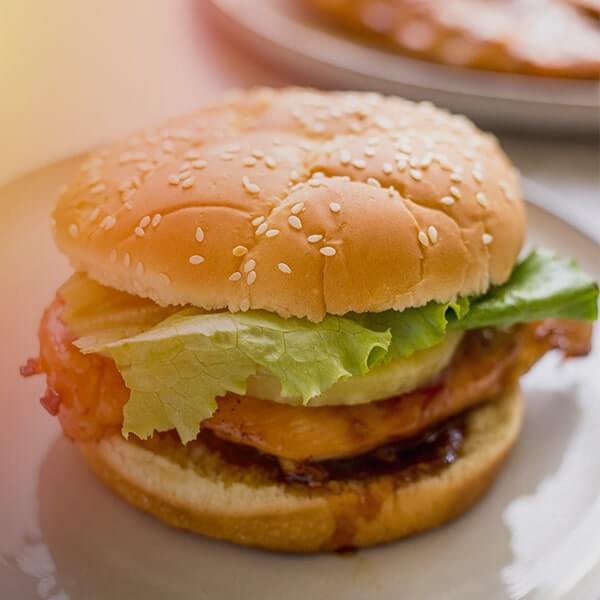 Grilled Teriyaki Chicken Burgers