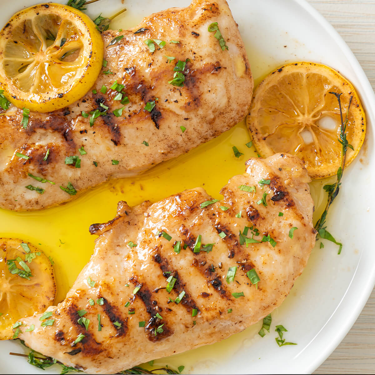 Lemon Pepper Grilled Chicken Breasts