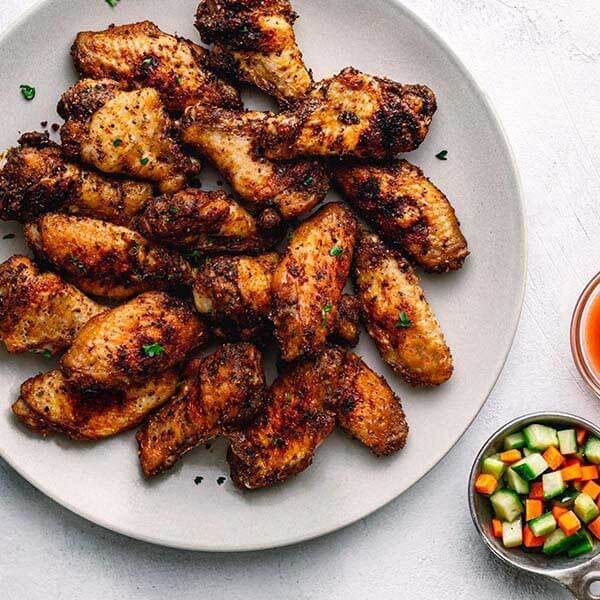 Crispy Grilled Chicken Wings