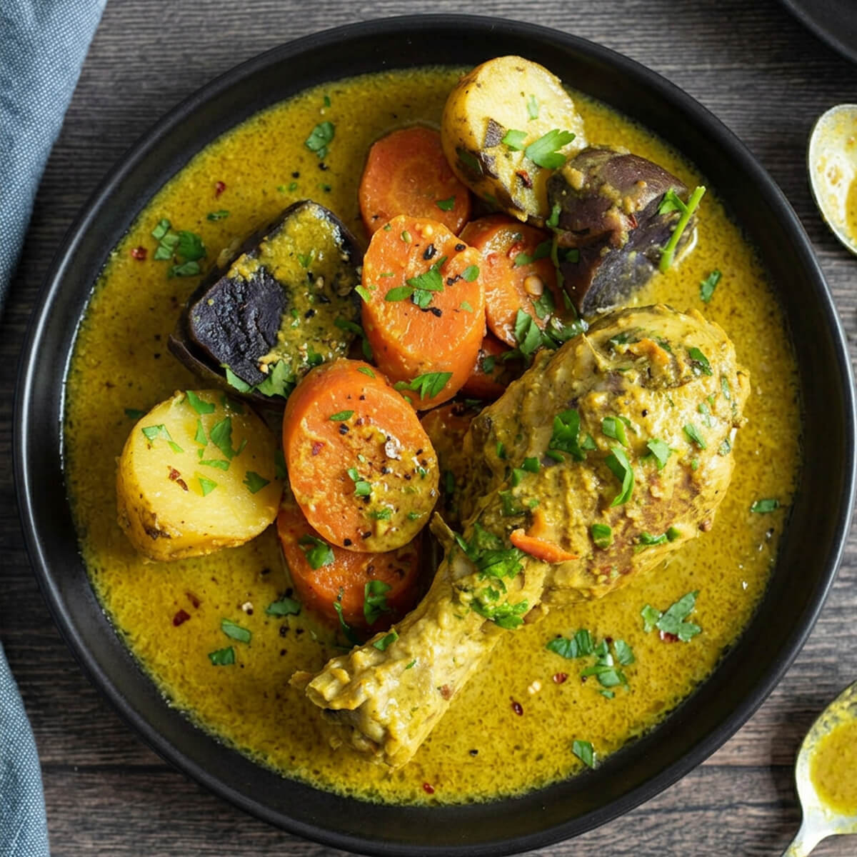 Slow Cooker Curry Chicken Drumsticks Crockpot
