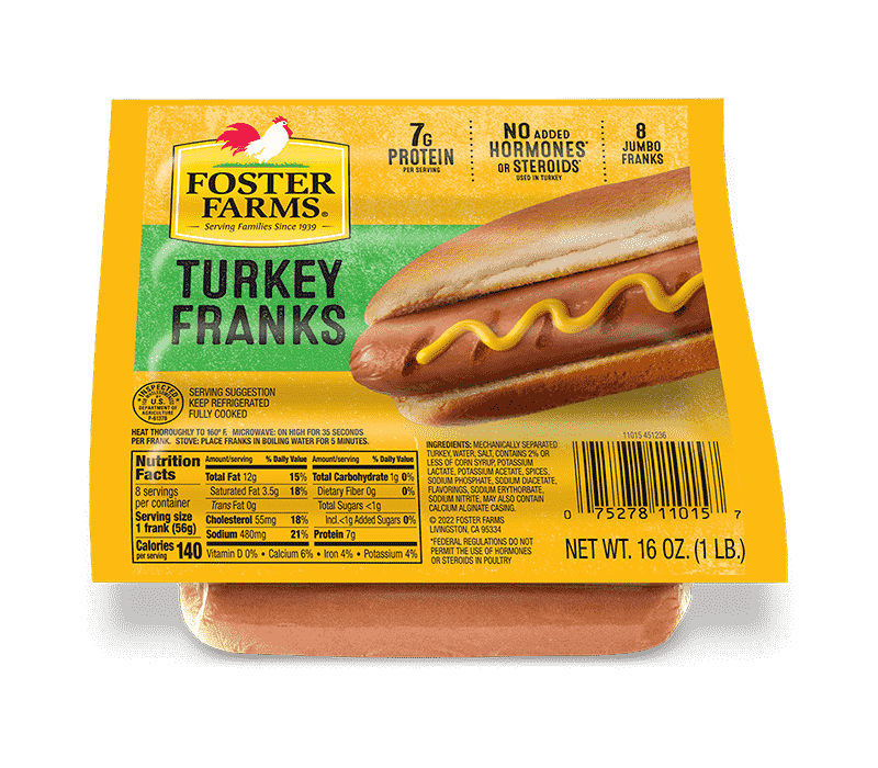 Turkey Franks - 16 oz.