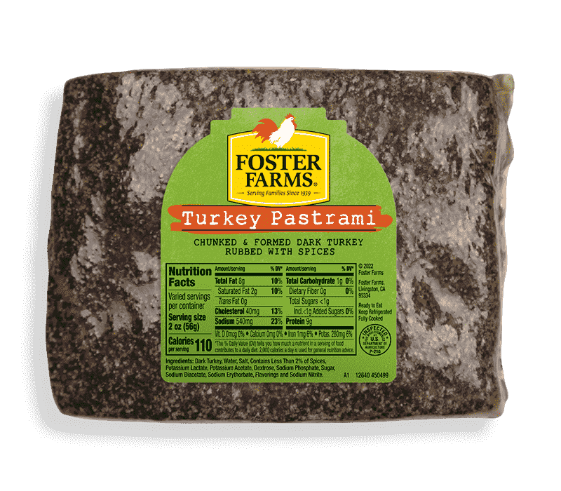 Turkey Pastrami Deli Meat