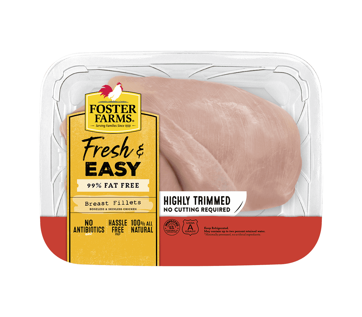 Fresh & Easy Boneless Skinless Chicken Breast Fillets