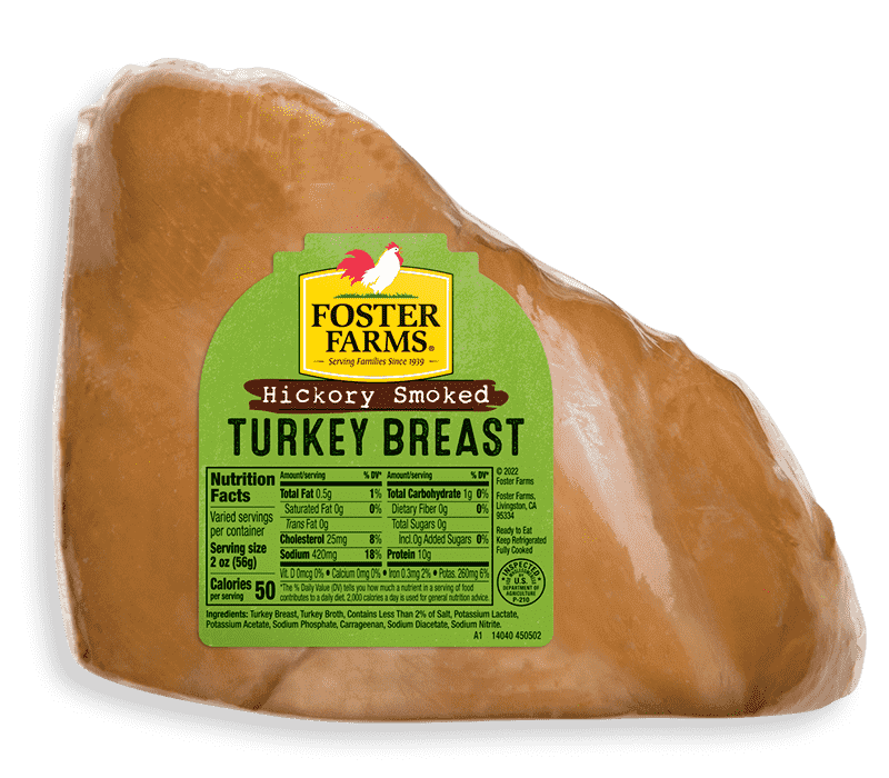 Hickory Smoked Turkey Breast Deli Meat