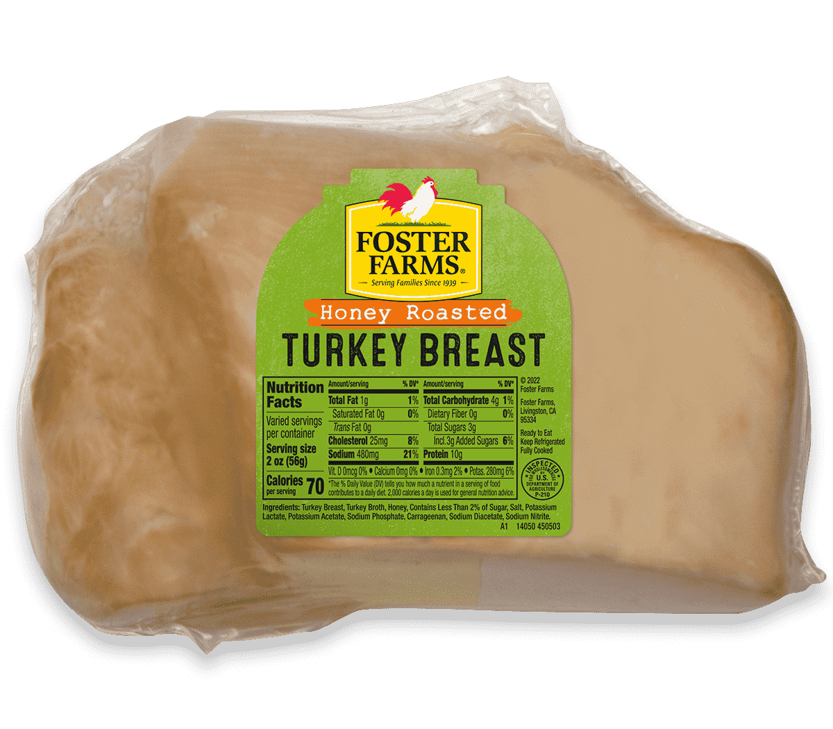 Honey Roasted Turkey Breast Deli Meat