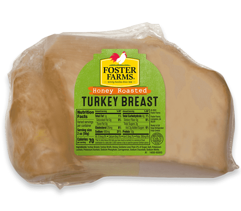 Honey Roasted Turkey Breast Deli Meat