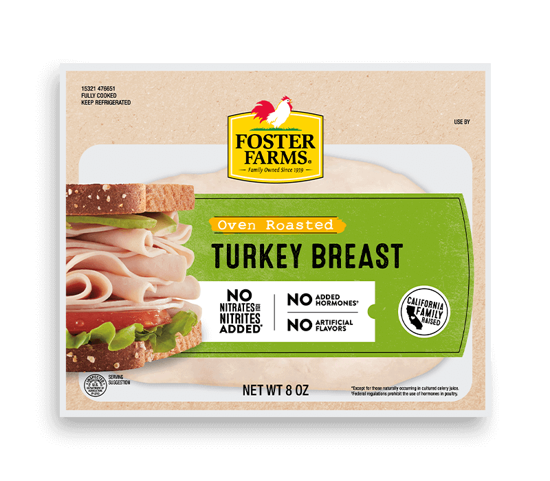 Oven Roasted Turkey Breast Deli Meat - 8 oz.