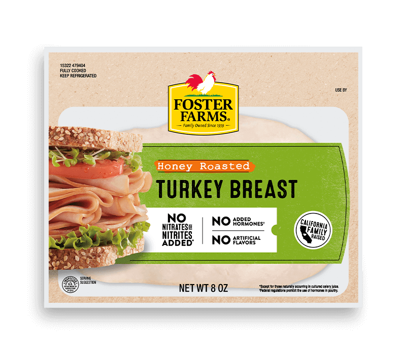 Honey Roasted Turkey Breast Deli Meat - 8 oz.