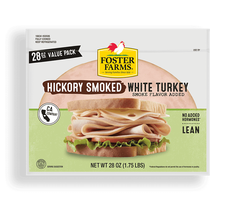 Hickory Smoked White Turkey Deli Meat - 28 oz.