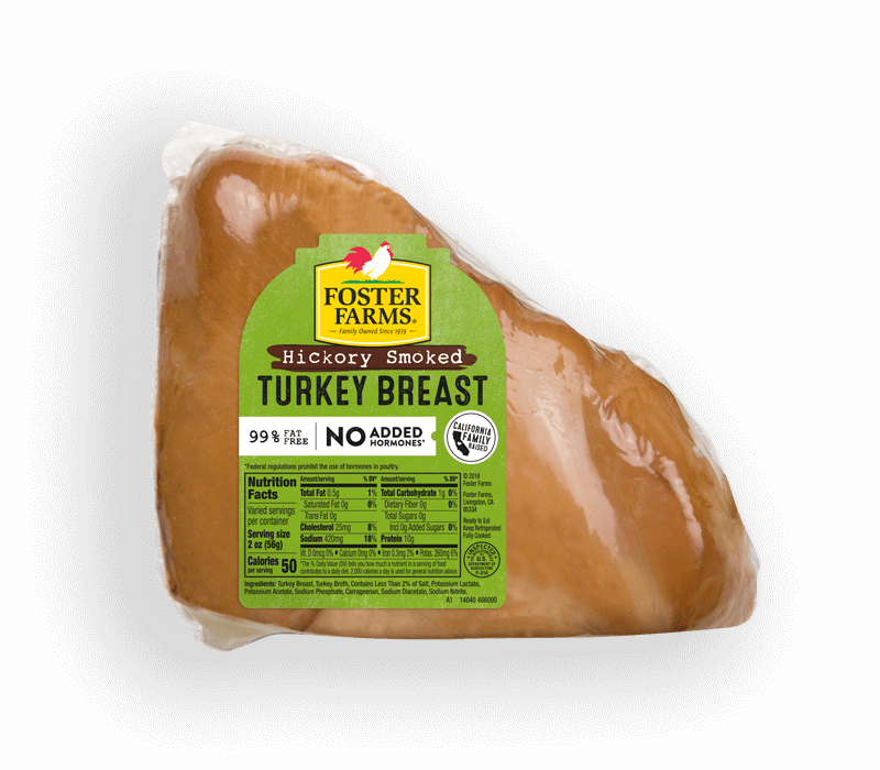 Hickory Smoked Turkey Breast Deli Meat