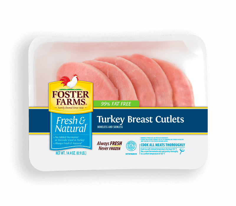 Fresh & Natural Turkey Breast Cutlets