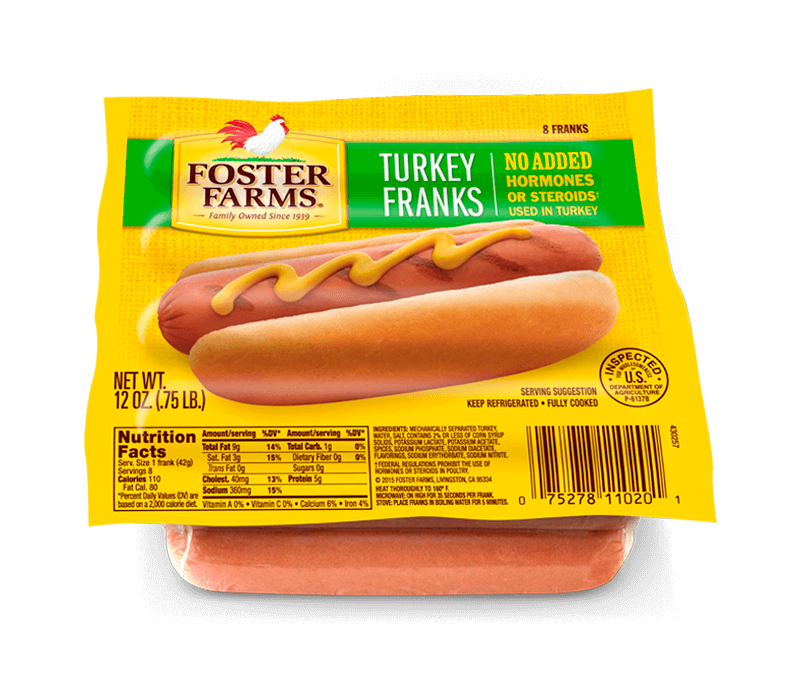 Turkey Franks - 12 oz.