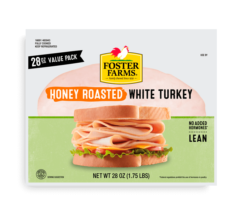 Honey Roasted White Turkey Deli Meat - 28 oz.