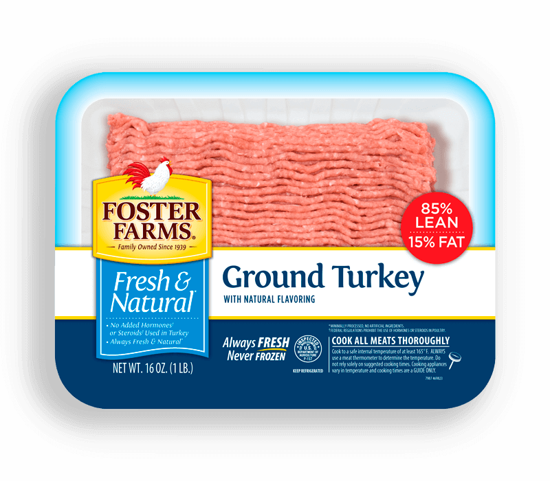 Always Natural Ground Turkey 85% Lean - 16oz