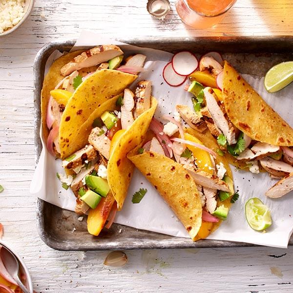 Mezcal-Lime-Marinated-Grilled-Chicken-Tacos Recipe