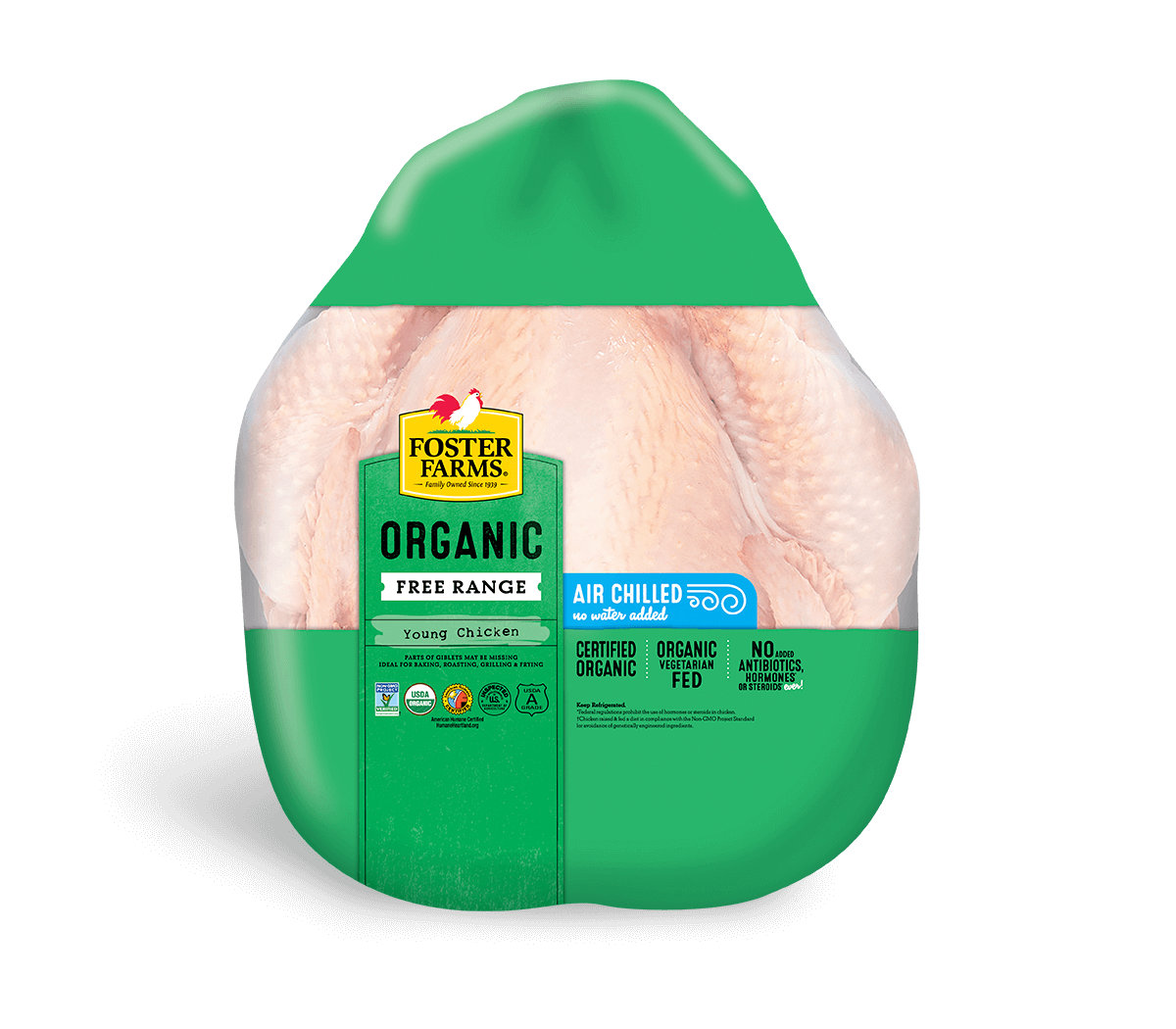Organic Whole Young Chicken