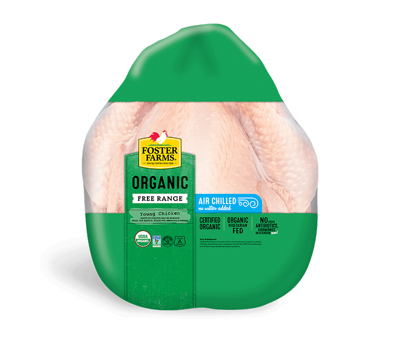 Organic Whole Young Chicken - Products - Foster Farms