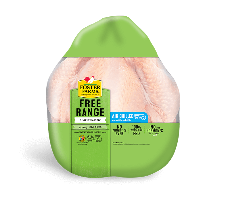 Free Range Whole Young Chicken