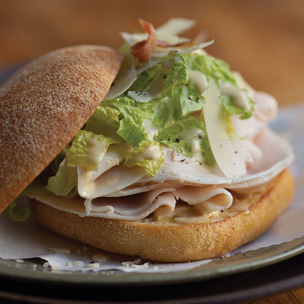 Turkey Caesar Sandwich