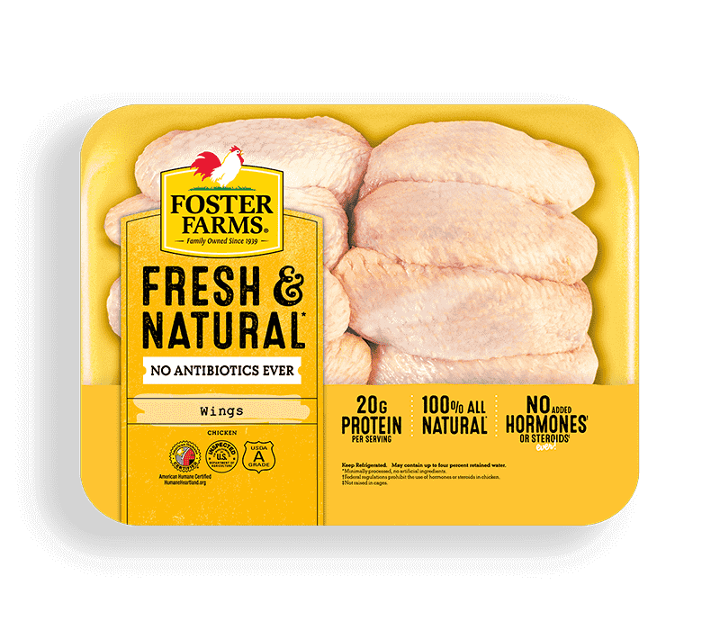 Fresh & Natural Chicken Wings