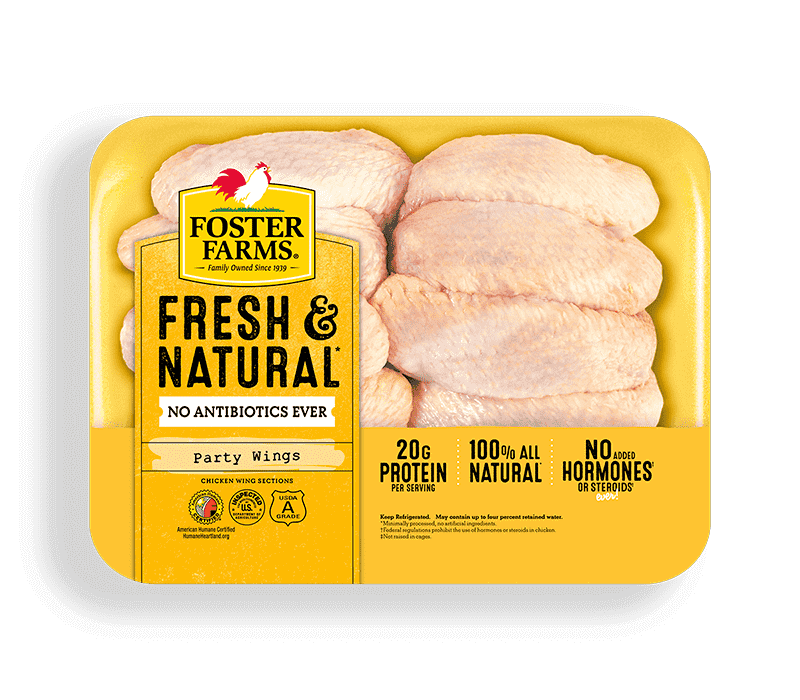 Fresh & Natural Chicken Party Wings